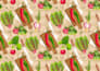 create unique hand drawn seamless patterns